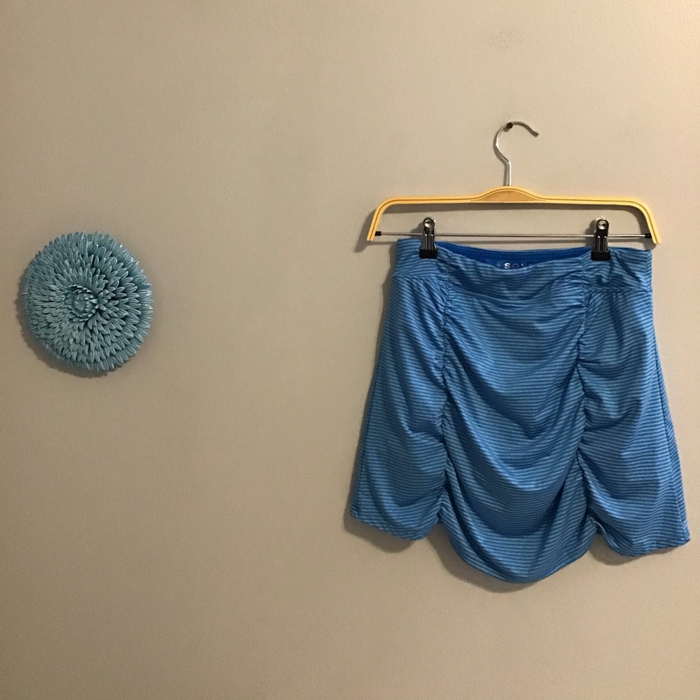 🍃EUC Soybu Athletic Ruched Tennis Skort Stripes🍃